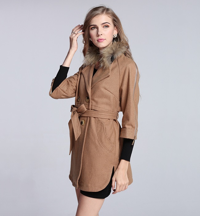 Womens Wool Pea Coat